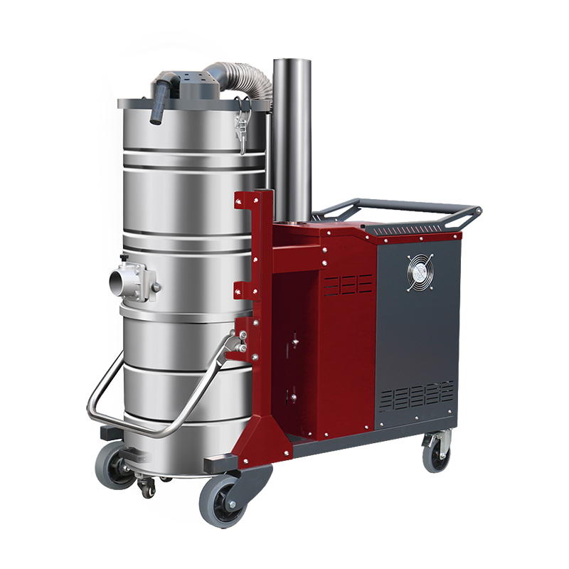 抚州坦洁380V 双桶手动反吹工业吸尘器X8系列